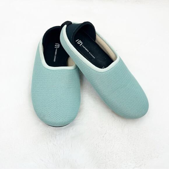 Mahabis Women's Slip-On Summer Shoes Mesh Breathable Mint Green EU 38 - Picture 2 of 8